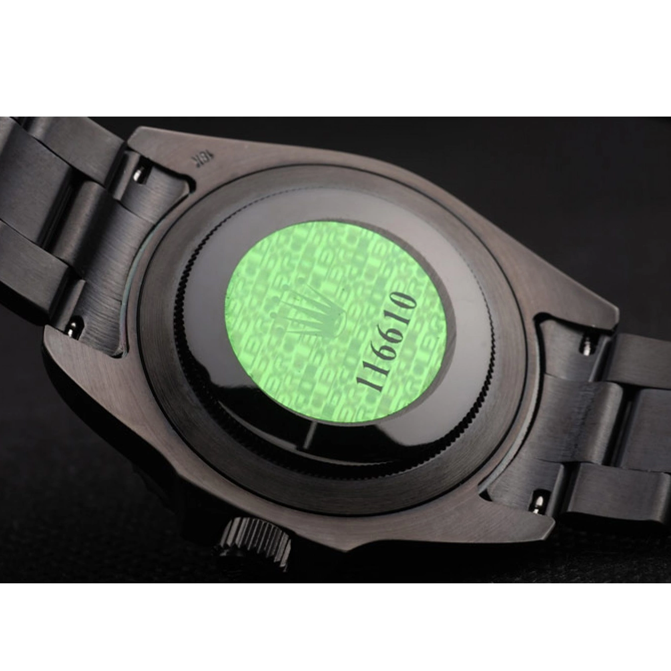 Good Copy Rolex Watches Milgauss Saphire Rolex Tinted Dial Pro-Hunter Green White 0526